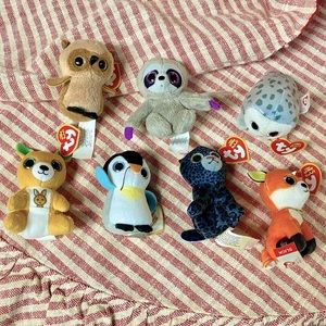 Collection of mini beanie boos